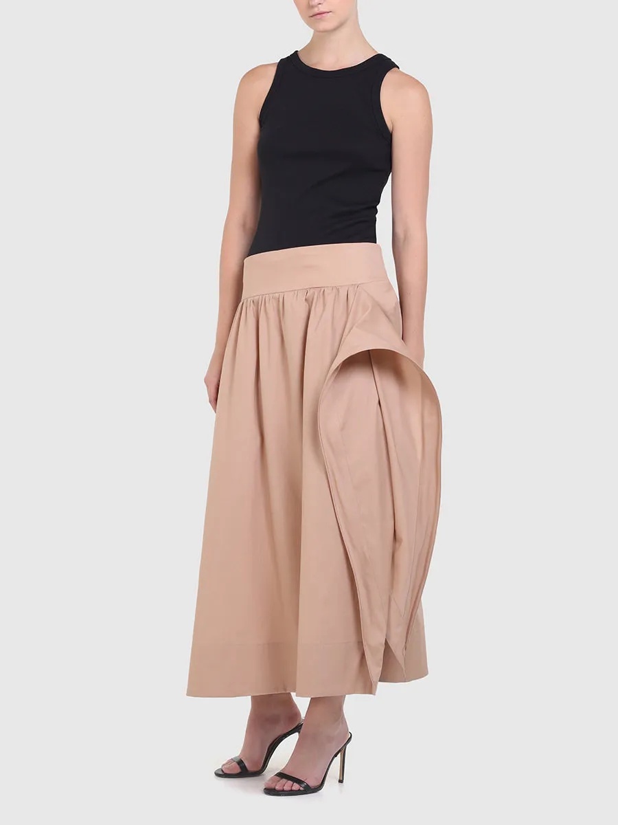 RAQUEL OROZCO Rubi Skirt - Khaki