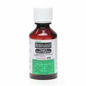 Robitussin Cough Sugar Free DM 4oz