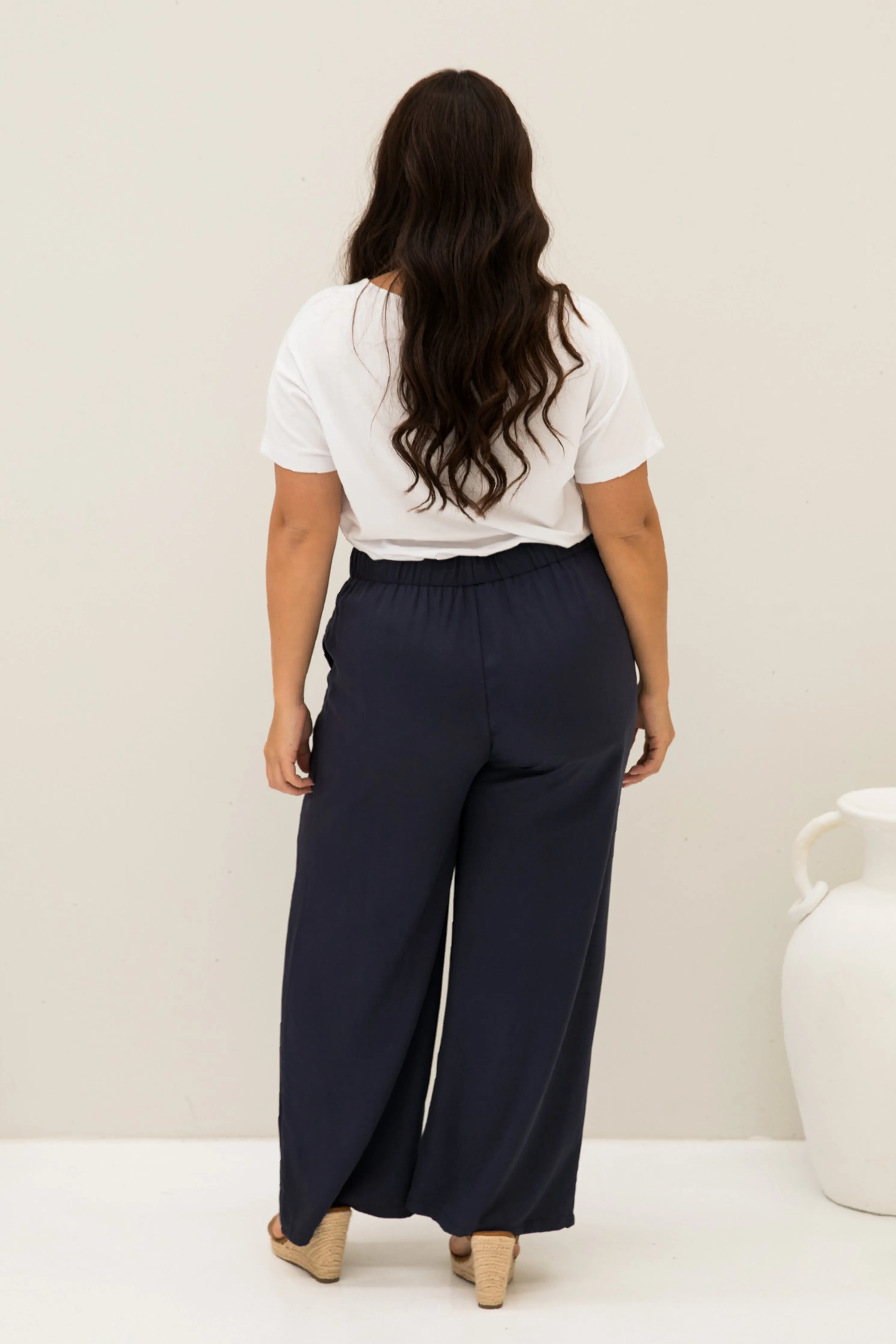 Samara Pant in Regatta Tencel