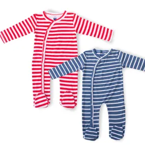 Sleepsuit / Rompers Stripes Combo