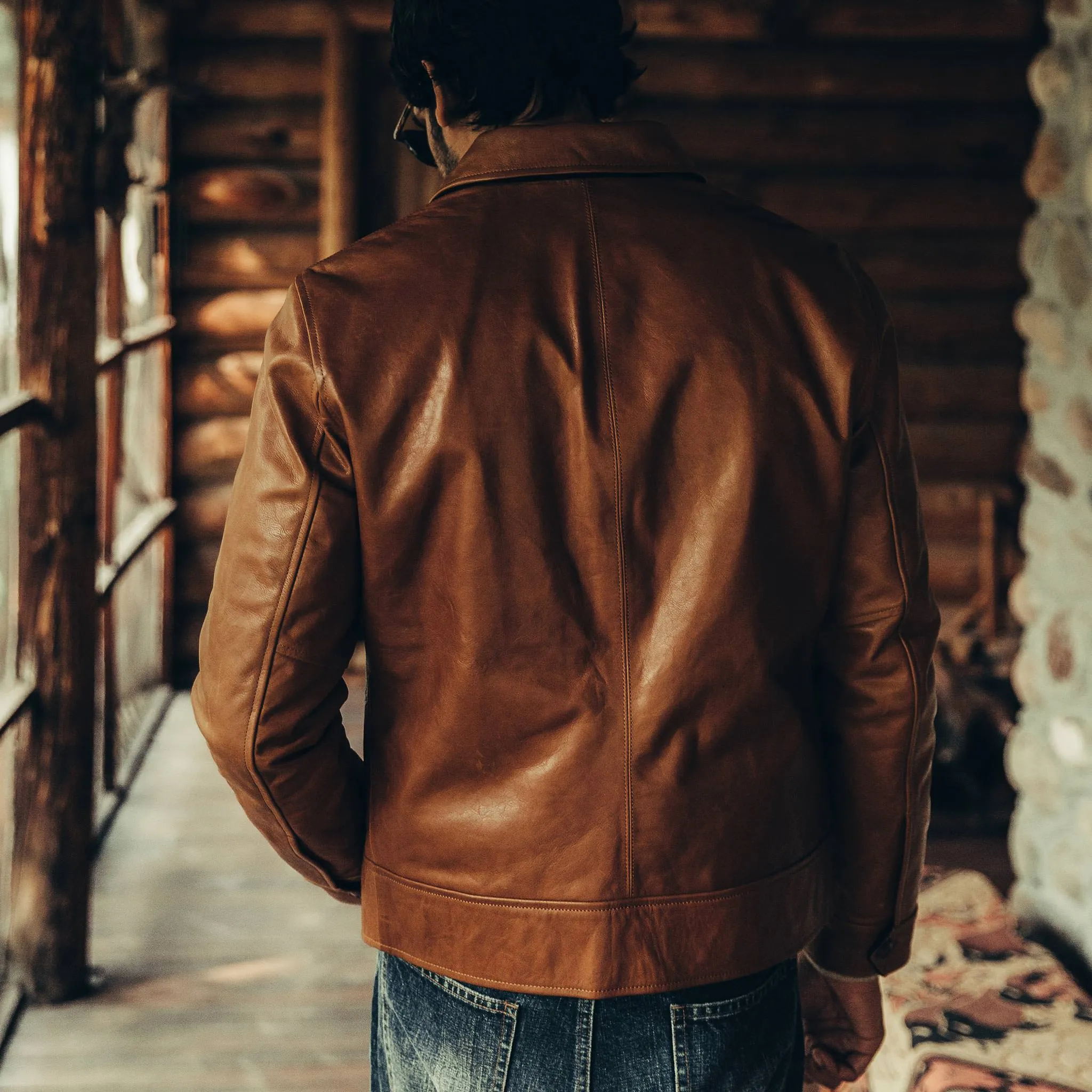 The Cuyama Jacket in Cognac