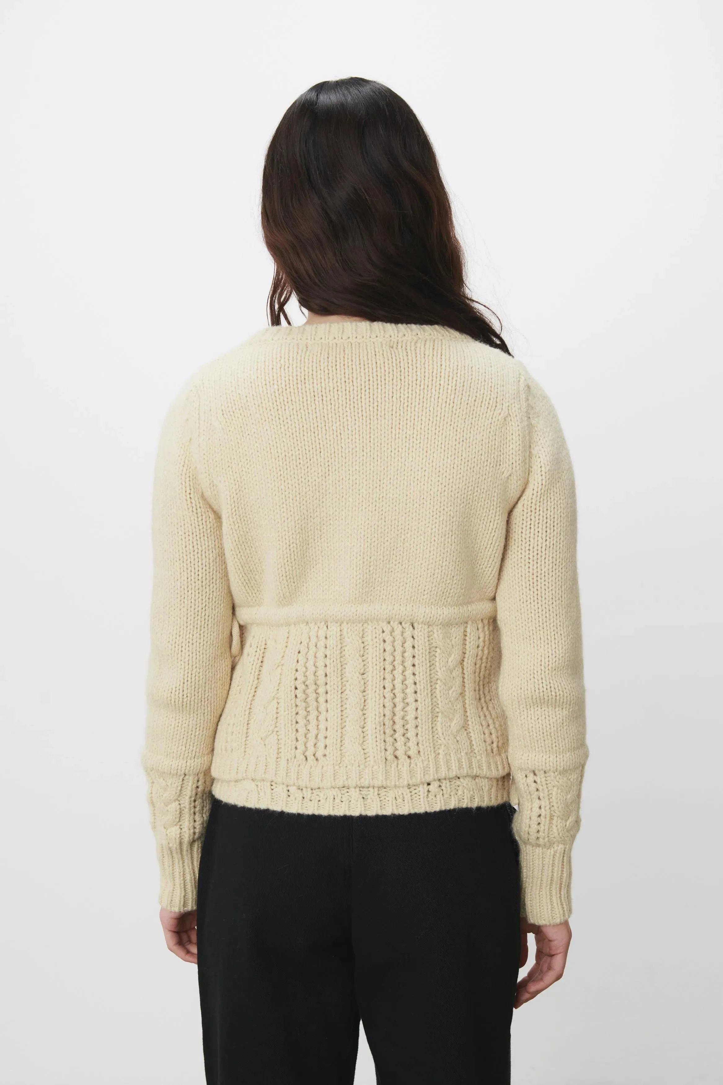 The Gabrielle Cardigan Knit, Buttercup