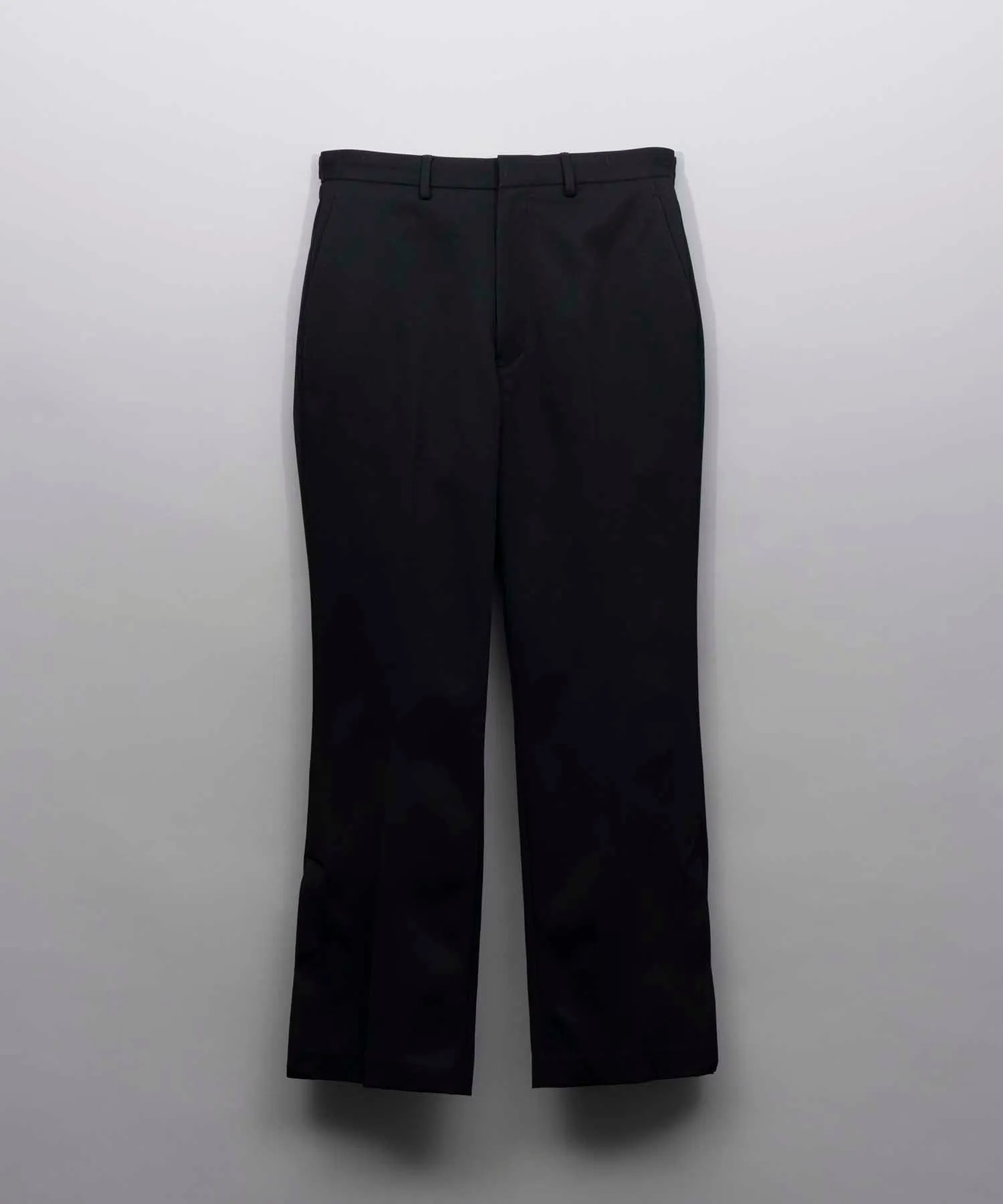 Triacetate Slit Straight Pants