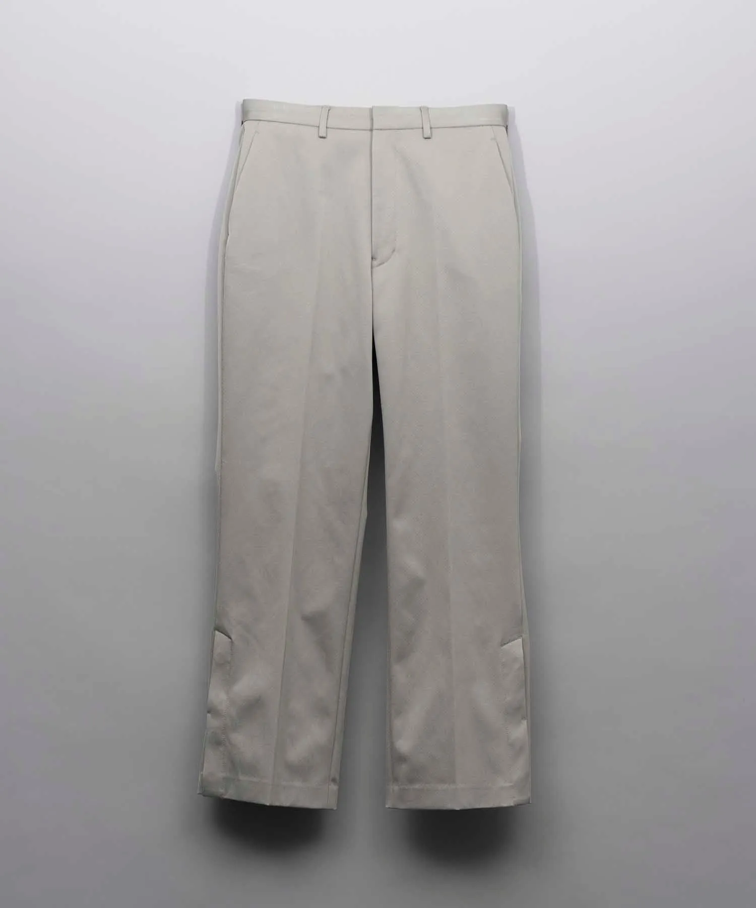 Triacetate Slit Straight Pants