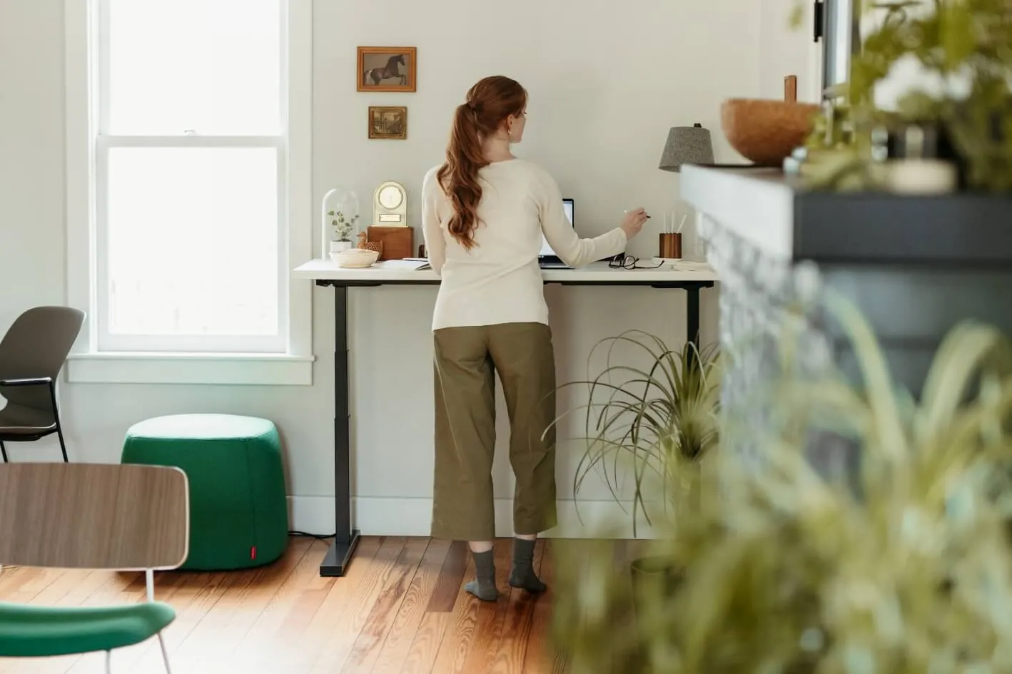 Upside Sit-to-Stand Desk