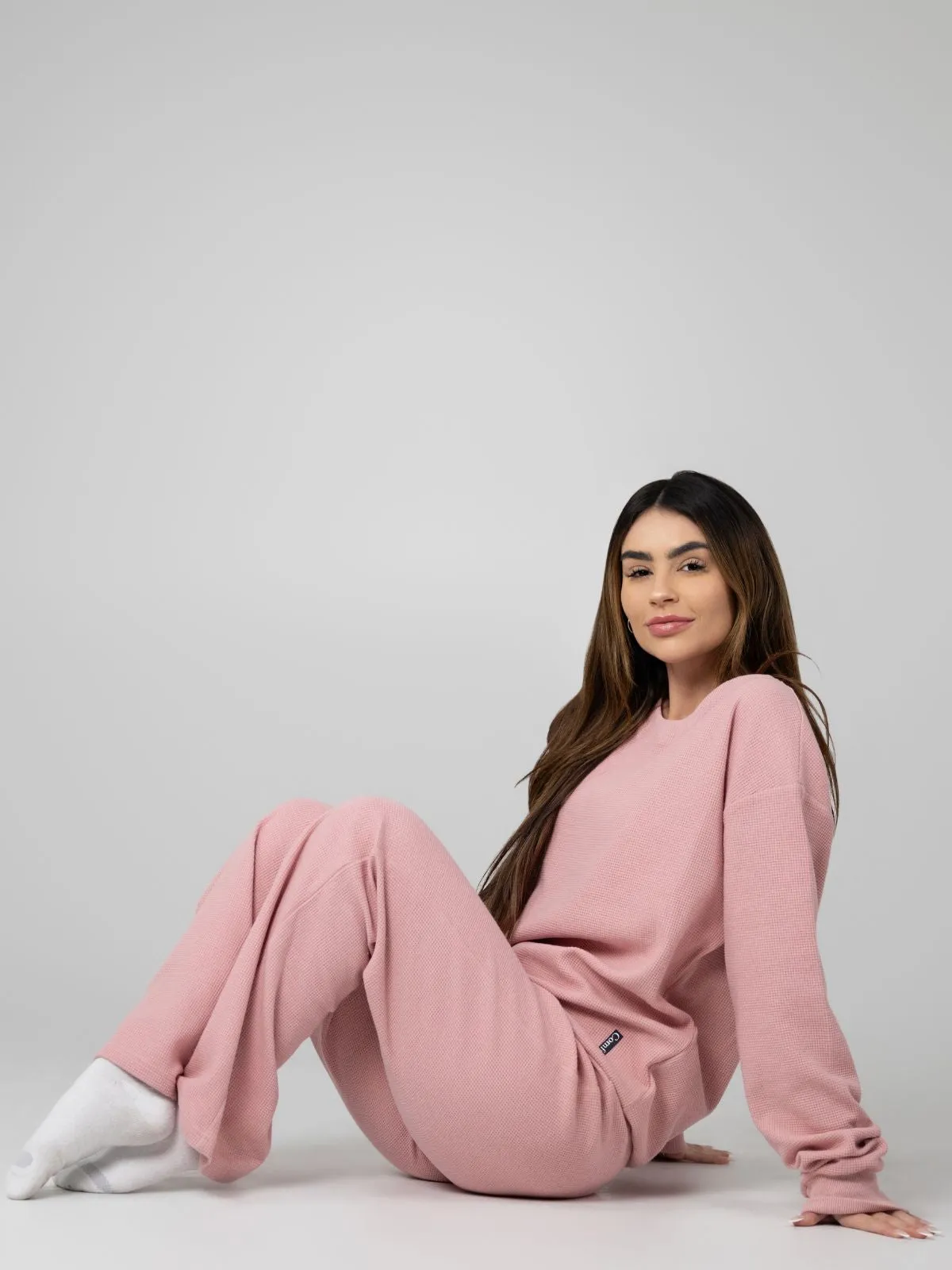 Waffle Lounge Relaxed Sweatpants - Pre-Order