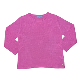 Women's Sea Island Sweater- Palm Beach Pink