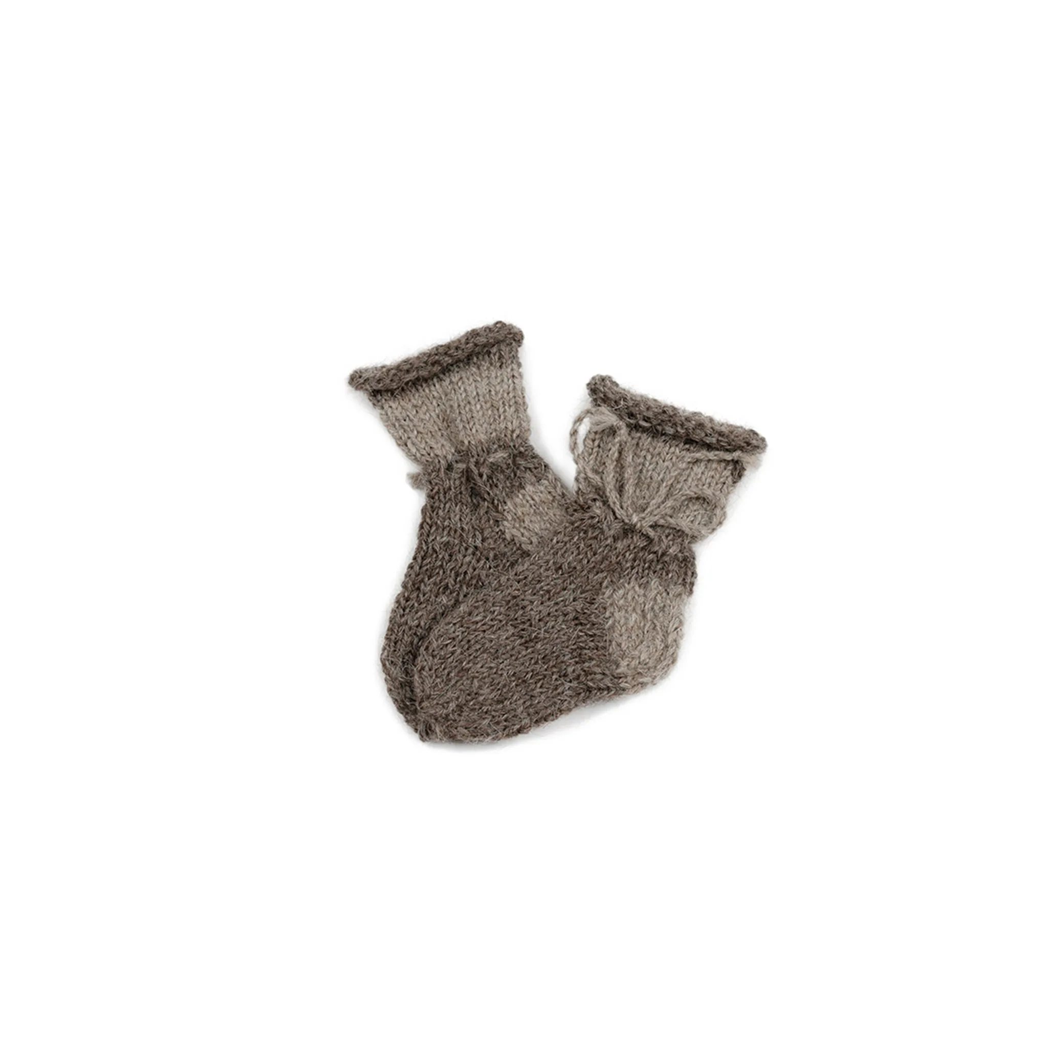 Wool socks WALNUT